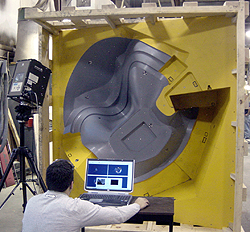 Scanning the reactor coil